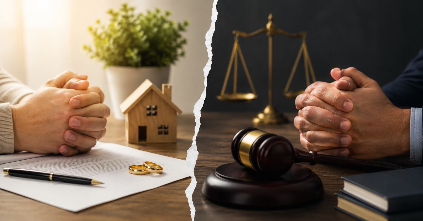 Divorce à l'amiable vs divorce contentieux : différences, délais et coûts